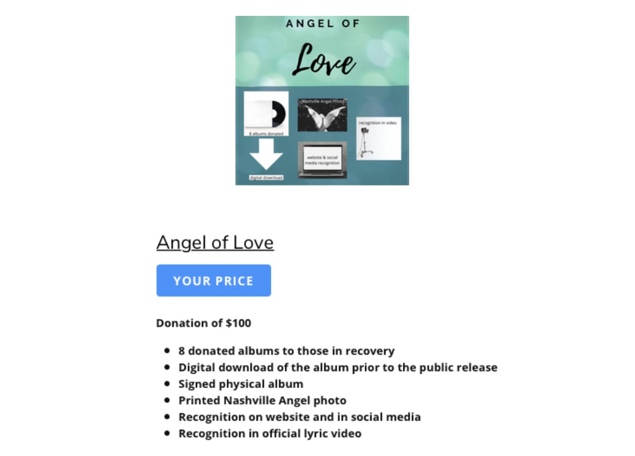 Creating new music: crowdfunding an album during COVID-19