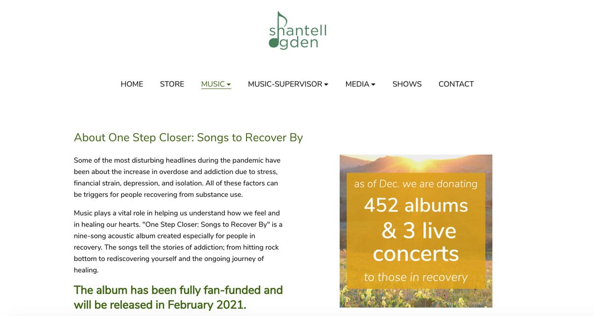 Creating new music: crowdfunding an album during COVID-19