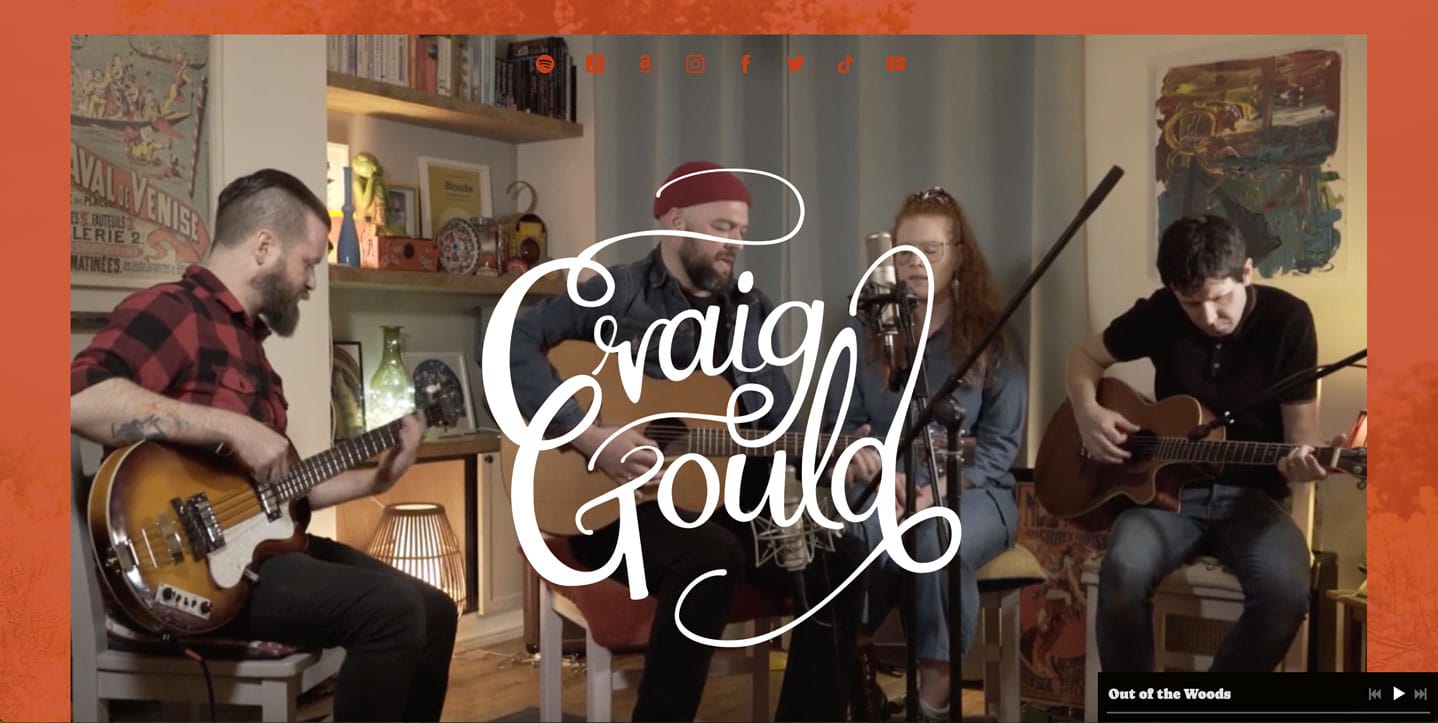 A list of 20 best band websites, and why we love them - Craig Gould