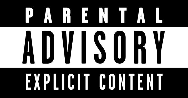 Parental Advisory Explicit Content Label