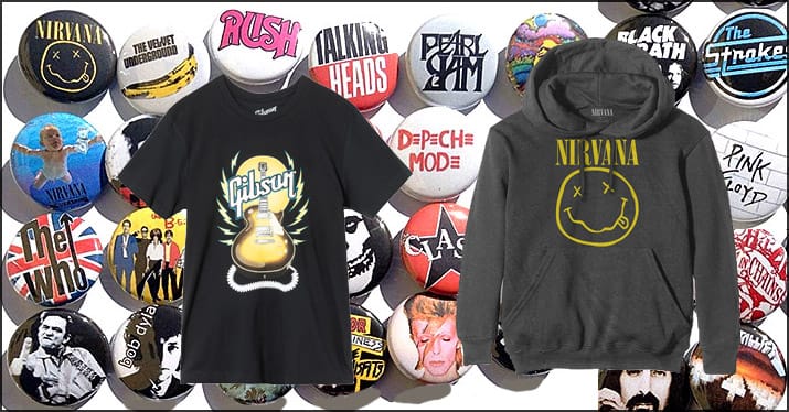 Hoodies, t-shirts, pins: 13 merch ideas for musicians