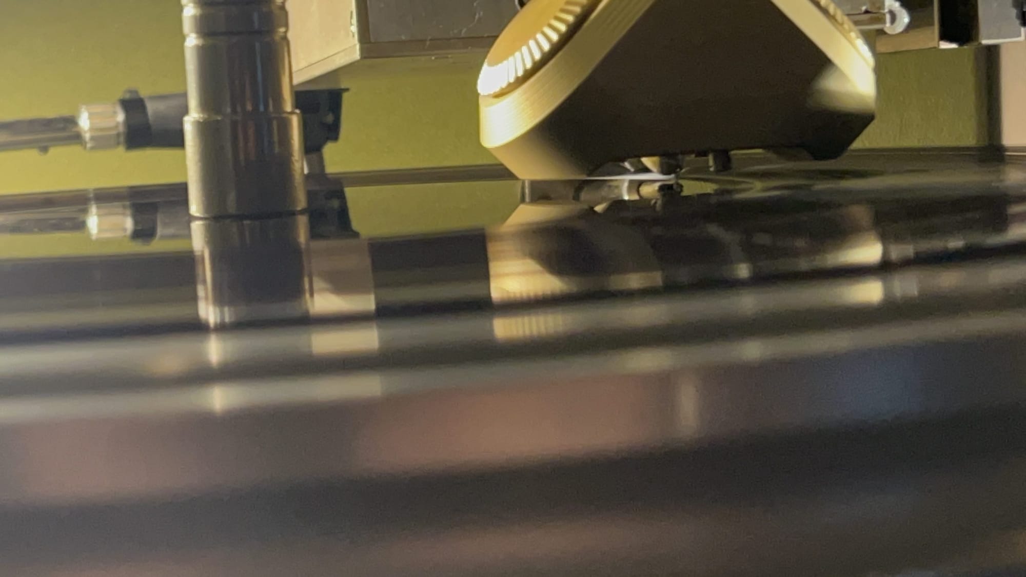 Vinyl Cutting Lathe - Zoomed