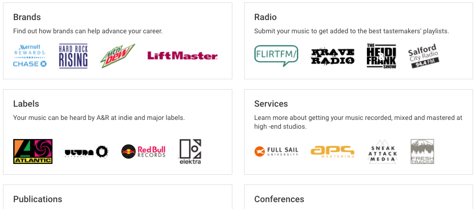 reverbnation opportunities