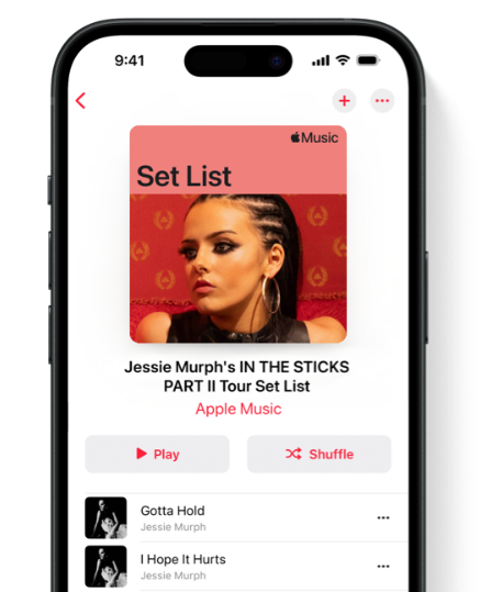 Apple Music Set Lists