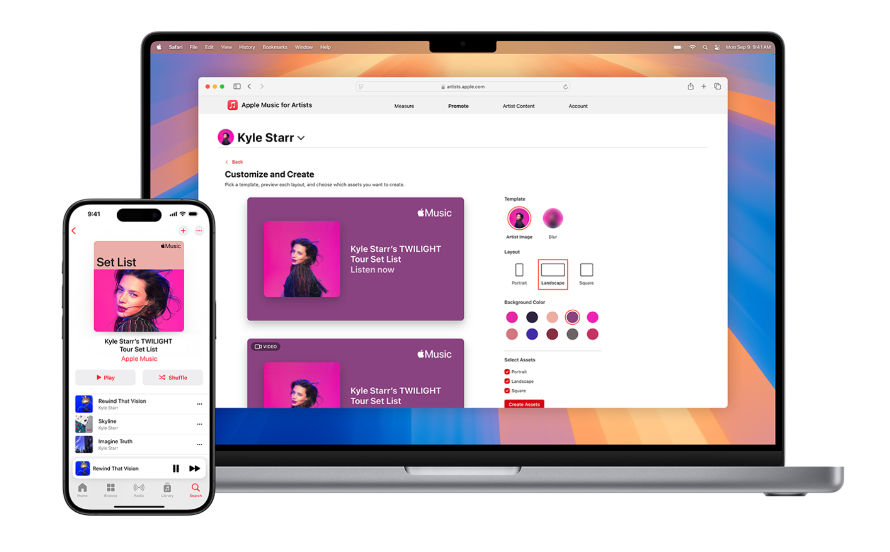 Apple Music Set Lists