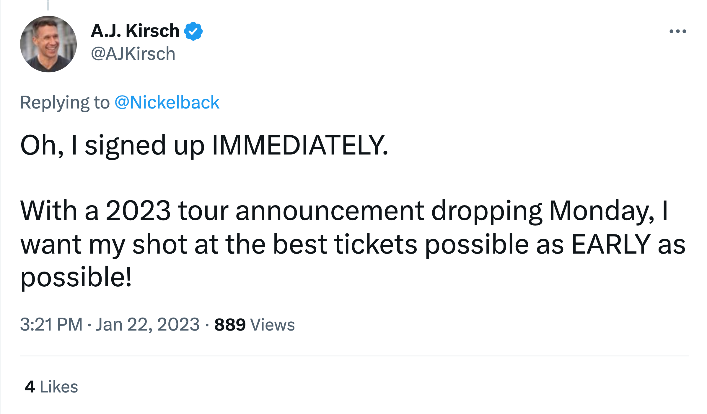 nickelback fan club presale tickets