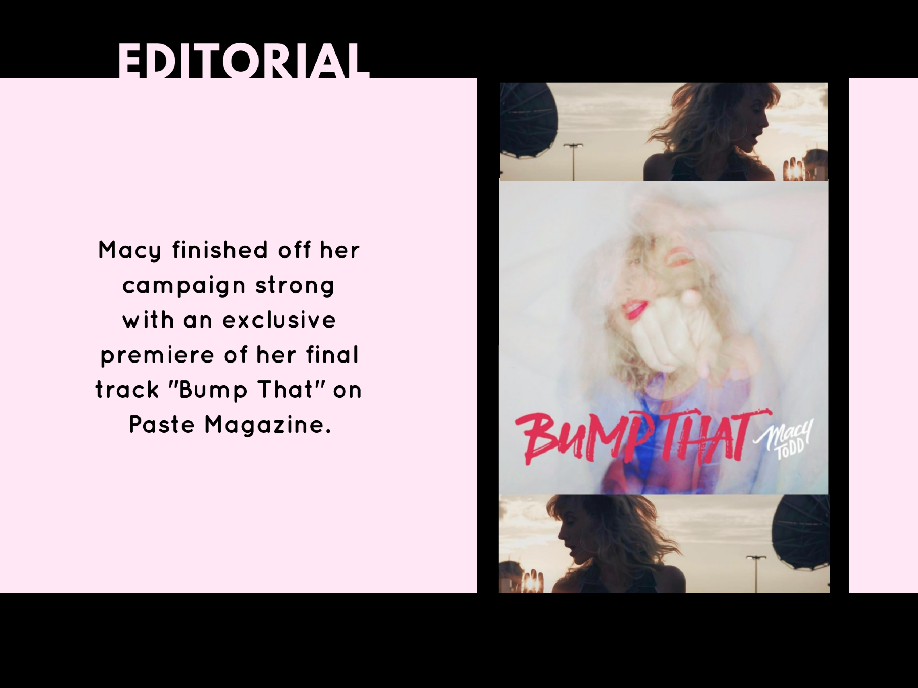 Macy Todd - Music PR Case Study 