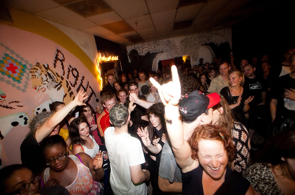 Death By Audio 2012, in Brooklyn, NY. Photo by Rebecca Smeyne.