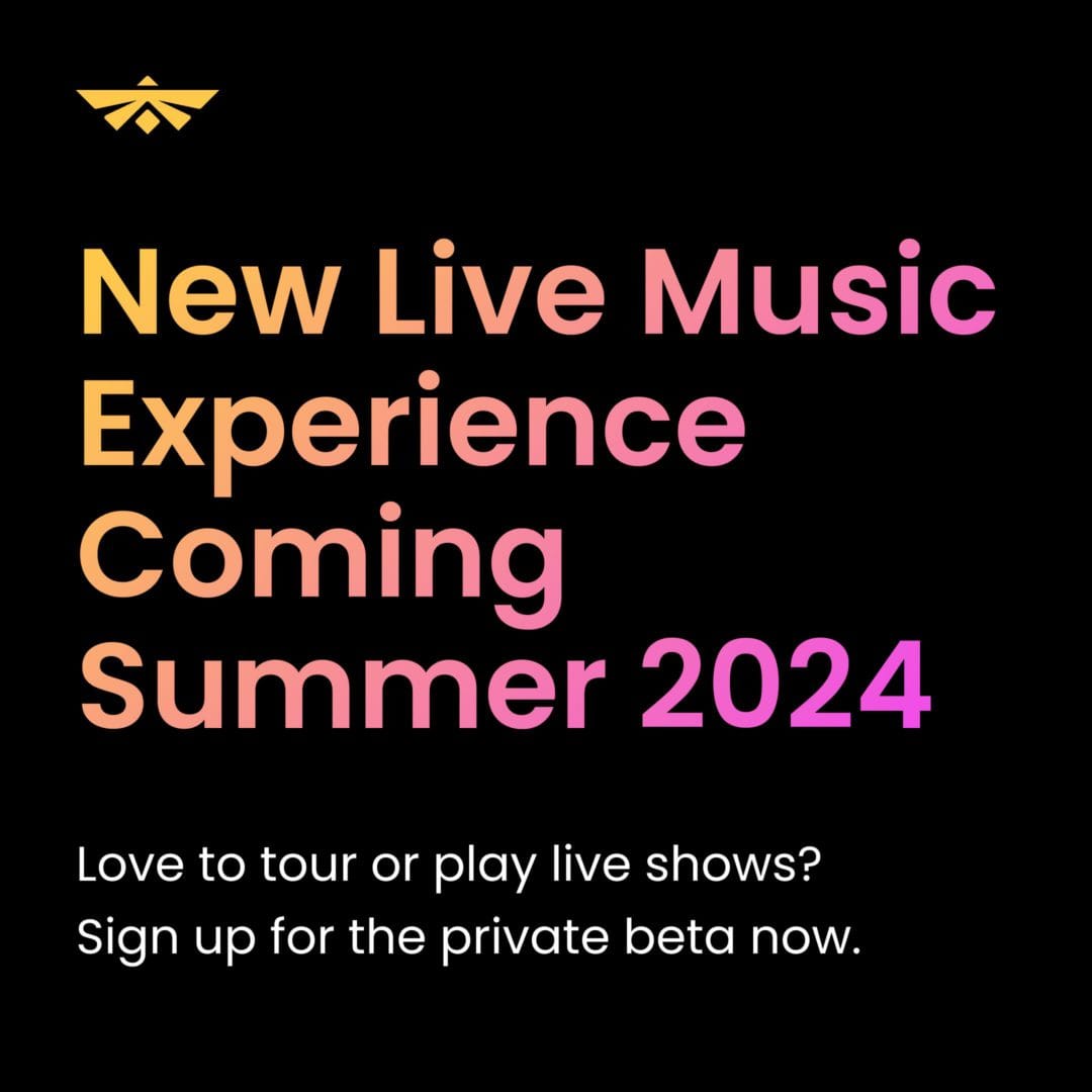 FanFly is a democratized live music ecosystem