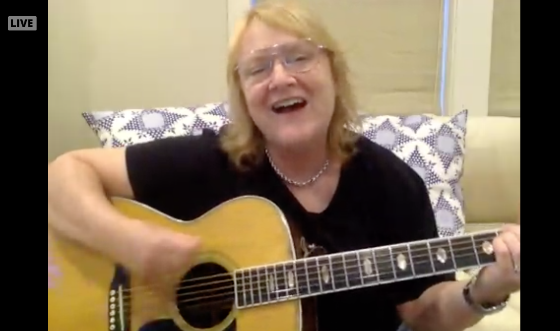 Emily Sailers of the Indigo Girls Performing Live for Shut In & Sing