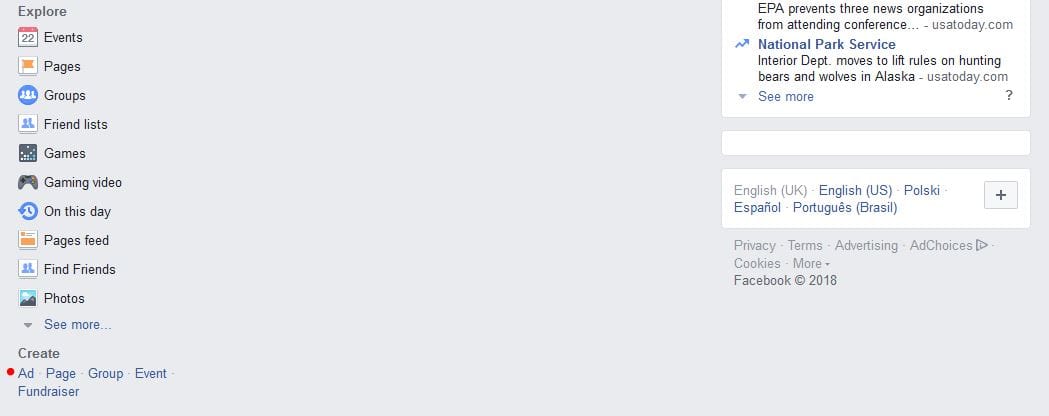 Facebook Ads to Build FB Step 1