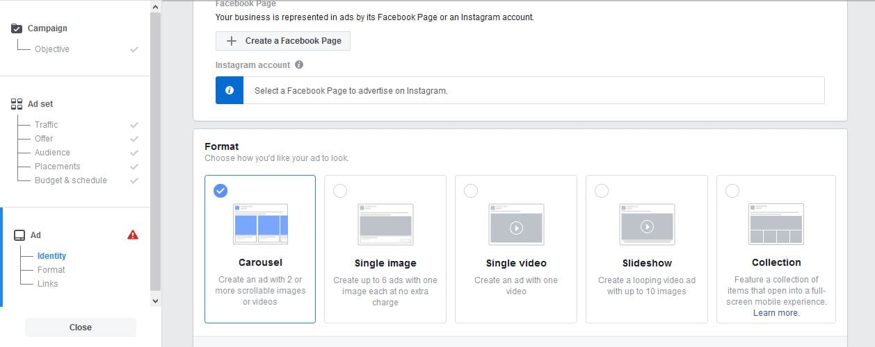 Facebook Ads to Build FB Step 4