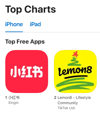 TikTok creators embrace Chinese apps Rednote and Lemon8