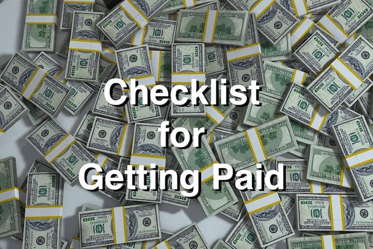 Musician's Income Checklist: Get Paid What You Deserve