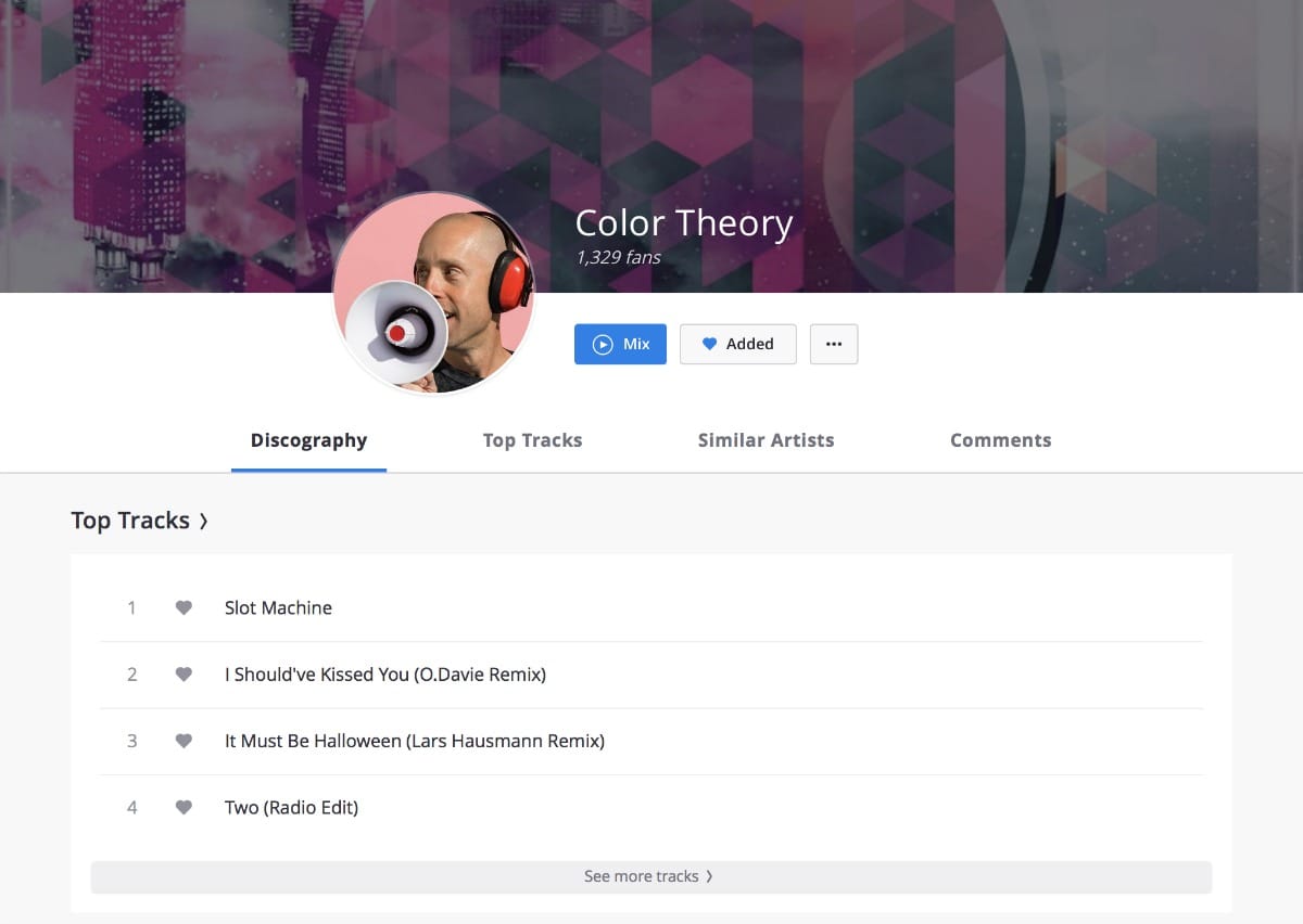 Color Theory on Deezer