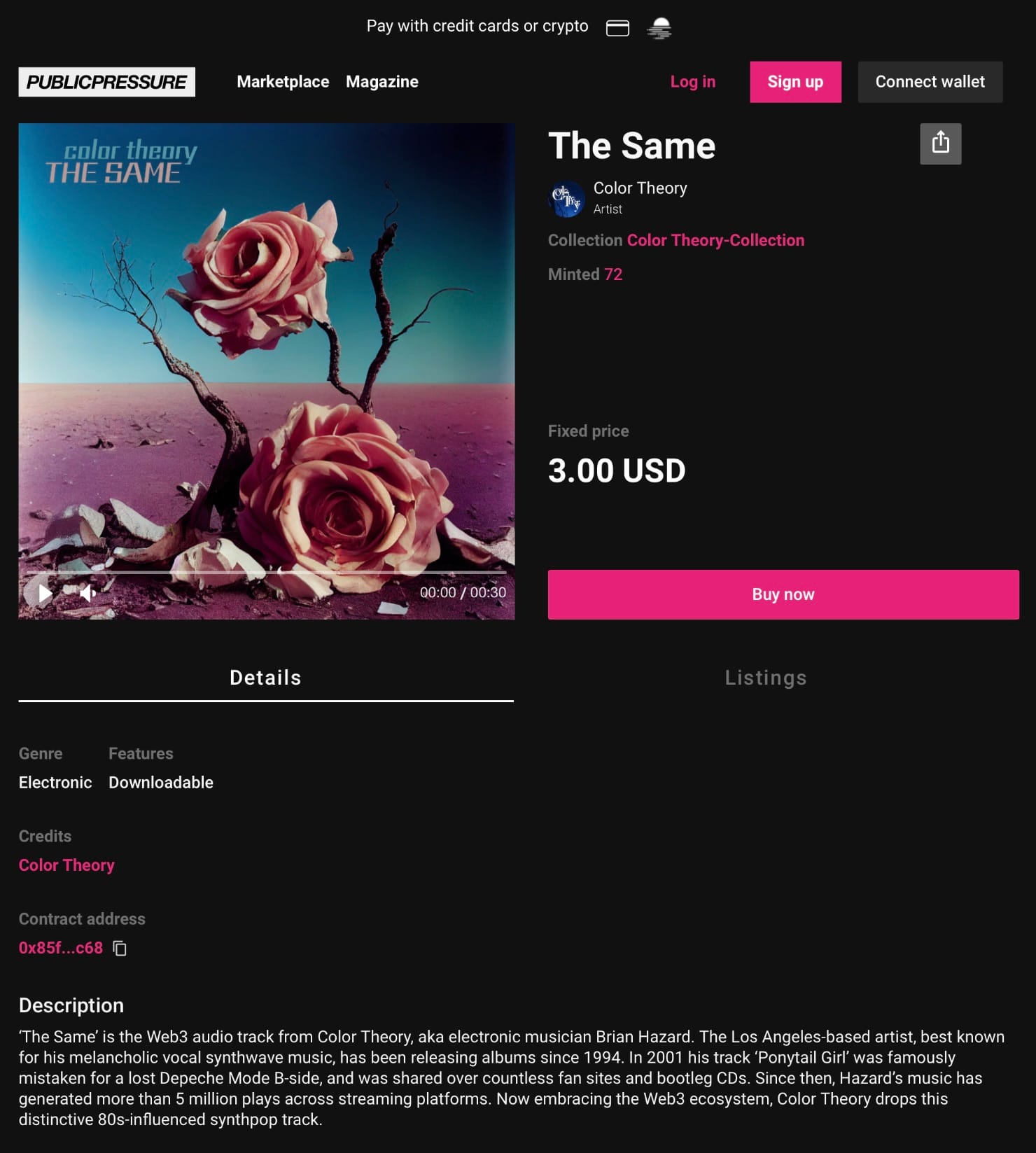 Public Pressure drop