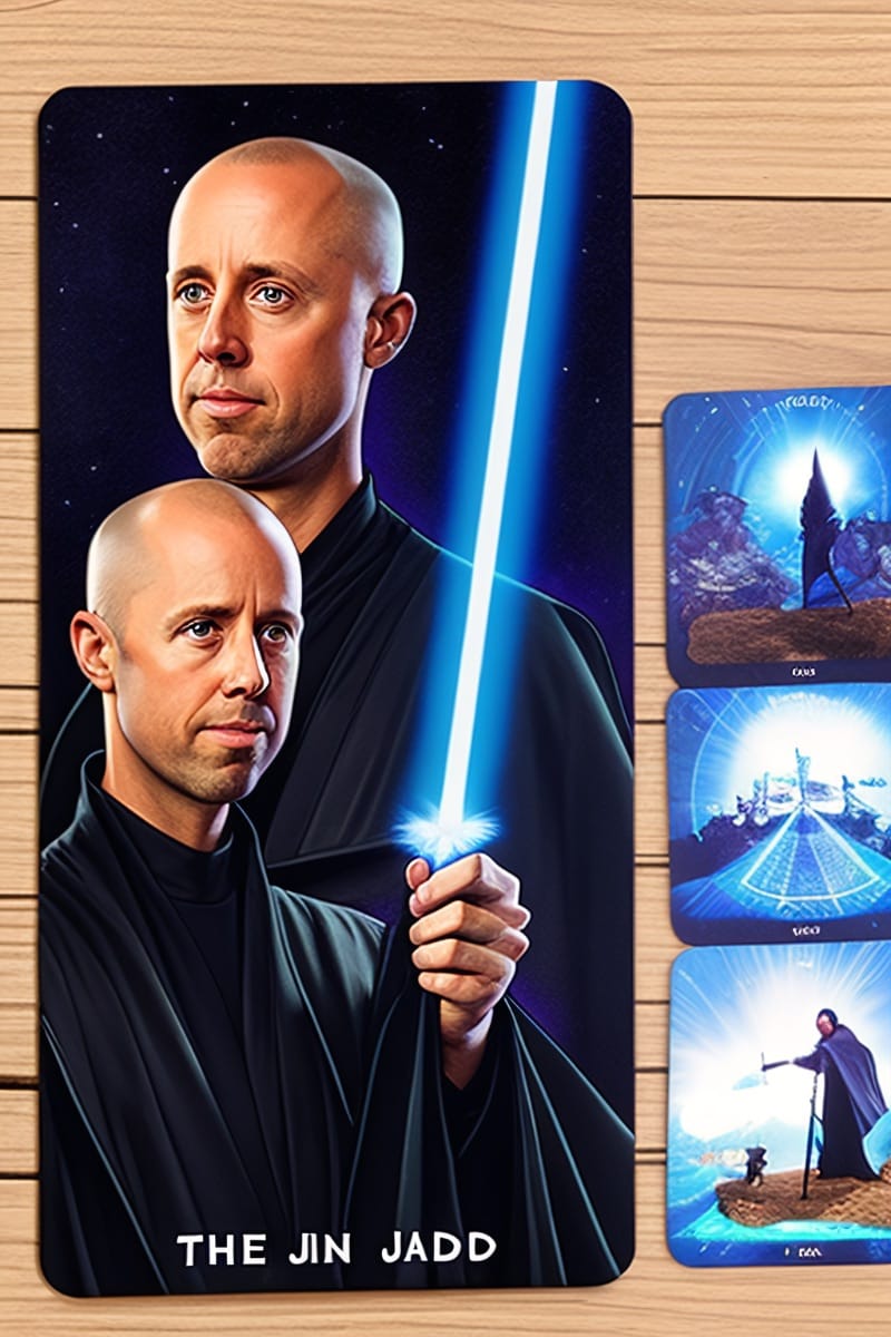 Brian Hazard as a Jedi