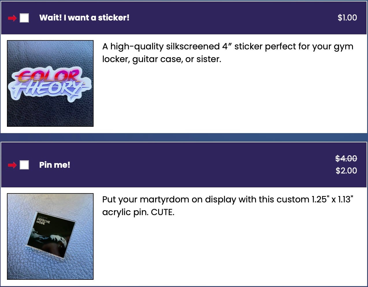 Pay What You Want order bumps