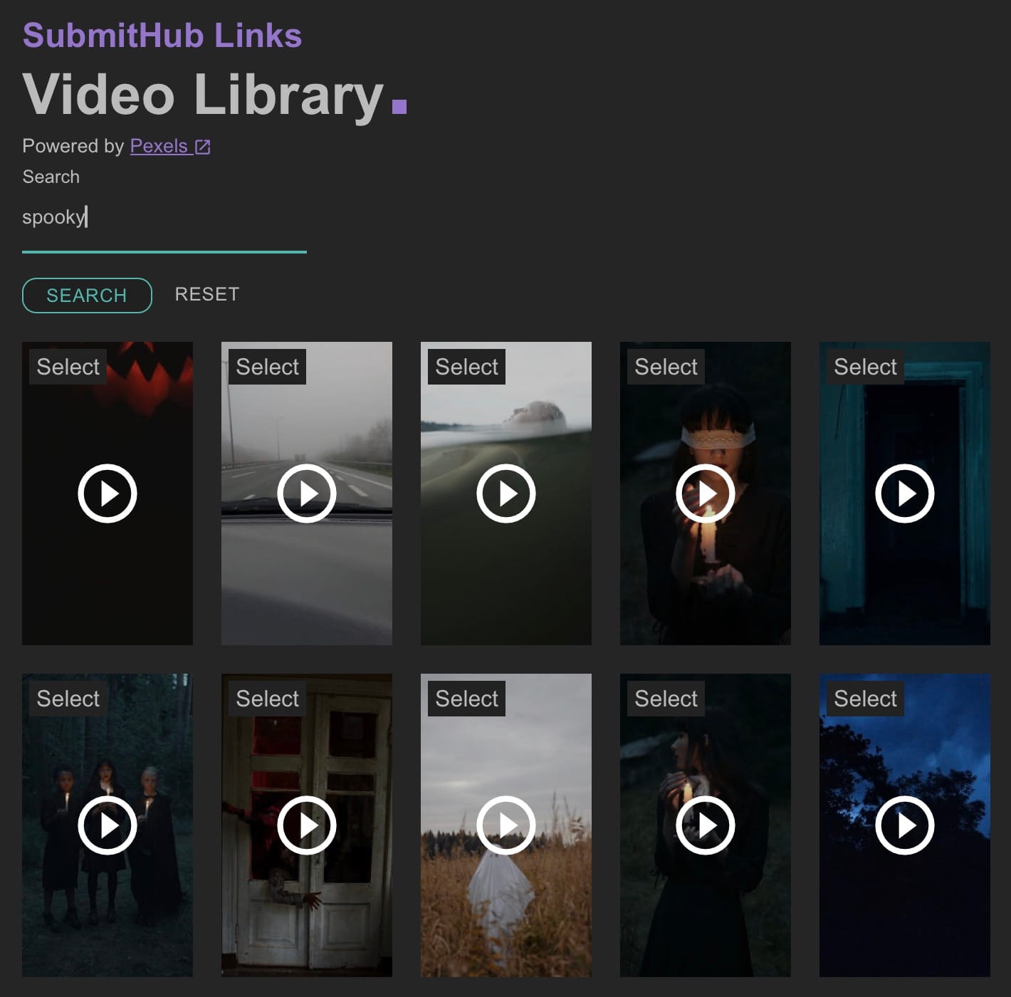 SubmitHub Ad Studio Video Library