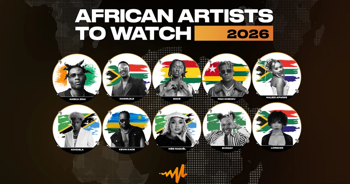 Listen to Audiomack's 10 African Artists to Watch in 2026