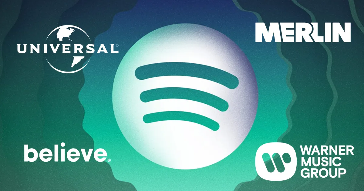 Spotify and Major Music Companies Unite to Build “Artist-First” AI Tools