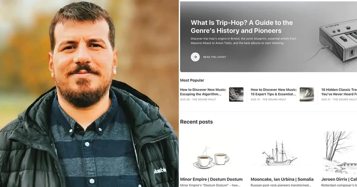 Murat Esmer’s The Sound Vault Takes a Hybrid AI and Human Approach to Music Discovery