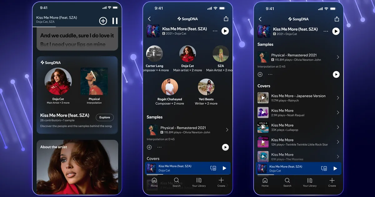 Spotify Rolls Out New Features to Spotlight More Creators Behind the Song
