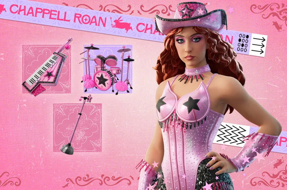 The Femininomenon of Chappell Roan as Fortnite’s New Headliner