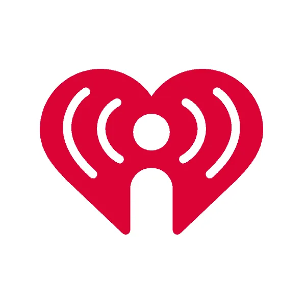 Heart radio signal icon, wireless communication, music streaming, digital radio, connectivity symbol, social media, entertain