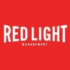 Red Light Management logo reflecting a modern entertainment industry company, emphasizing music promotion, artist management,