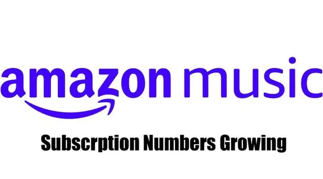 Subscription growth for Amazon Music showcasing increasing user engagement in the music streaming industry.
