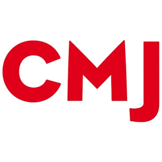 Cms logo in bold red font representing content management and digital marketing strategies, suitable for media, publishing, a