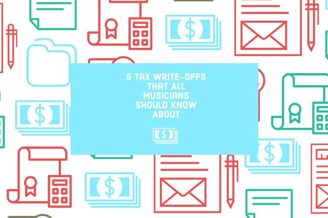 Tax write-offs for musicians, including deductions for equipment, travel expenses, and home studio costs, essential for maxim