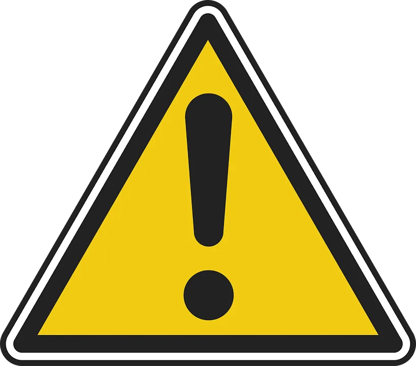 Warning sign symbol alert caution hazard warning icon safety signal yellow black triangle.