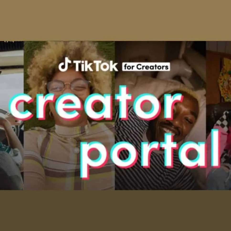 TikTok for creators, creator portal, social media platform, TikTok content creator, digital creator tools, social media marke