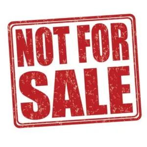 A red "Not for Sale" stamp indicating restricted or private digital content.