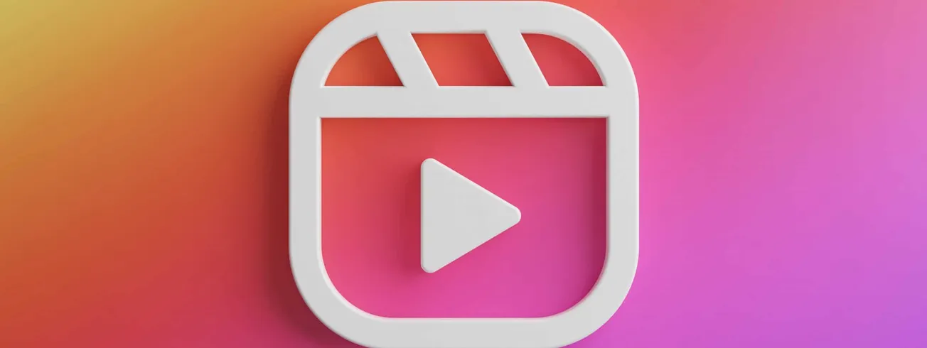 YouTube logo icon on a colorful gradient background.
