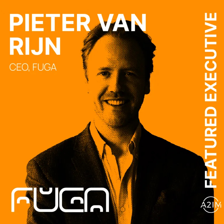 Pieter Van Rijn CEO FUGA featured executive at Hypebot for music industry innovation and digital distribution insights.