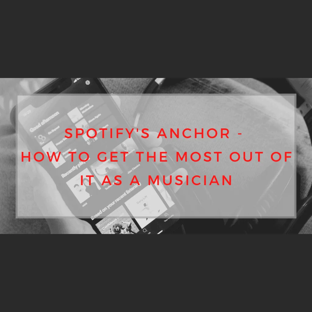 Mobile phone displaying Spotify app with playlists and music management on a person's hand.