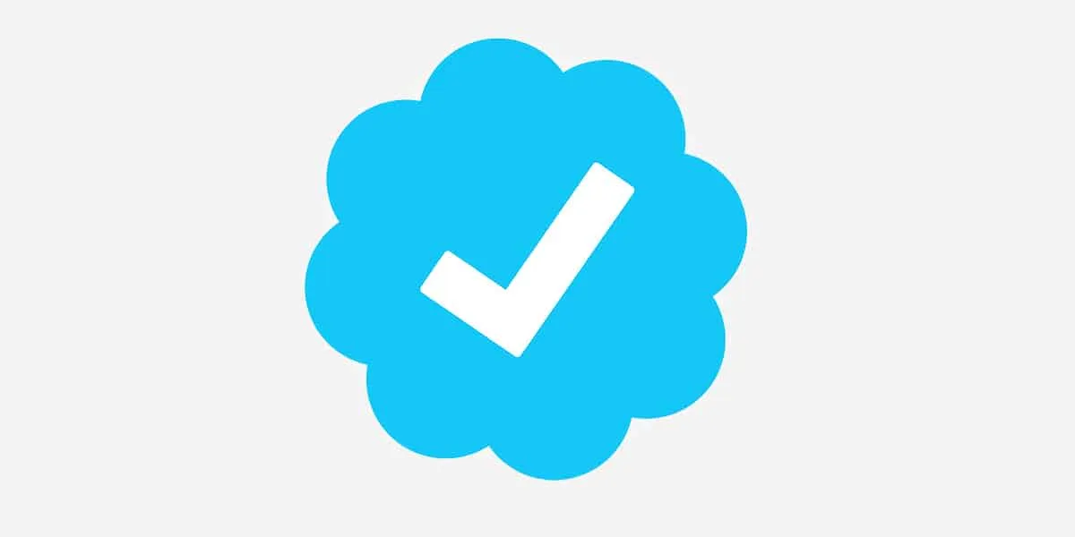 Verified badge icon representing social media validation and credibility.