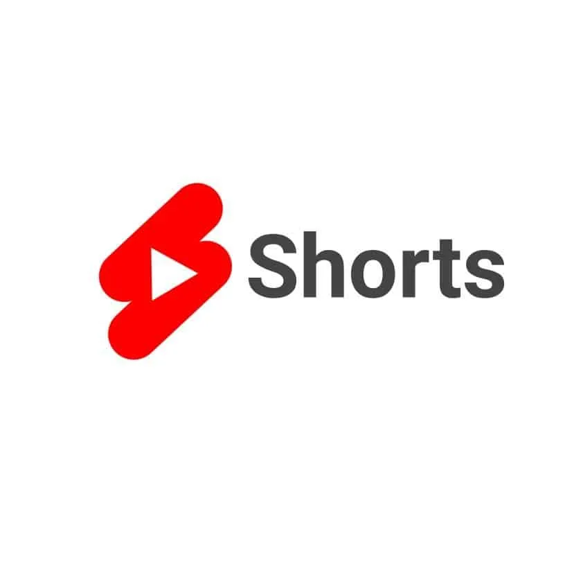 Shorts video platform logo with play button icon for short-form video content on YouTube Shorts.