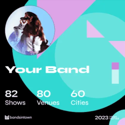 Last Day to update Bandsintown For Artist accounts before High Notes 2023