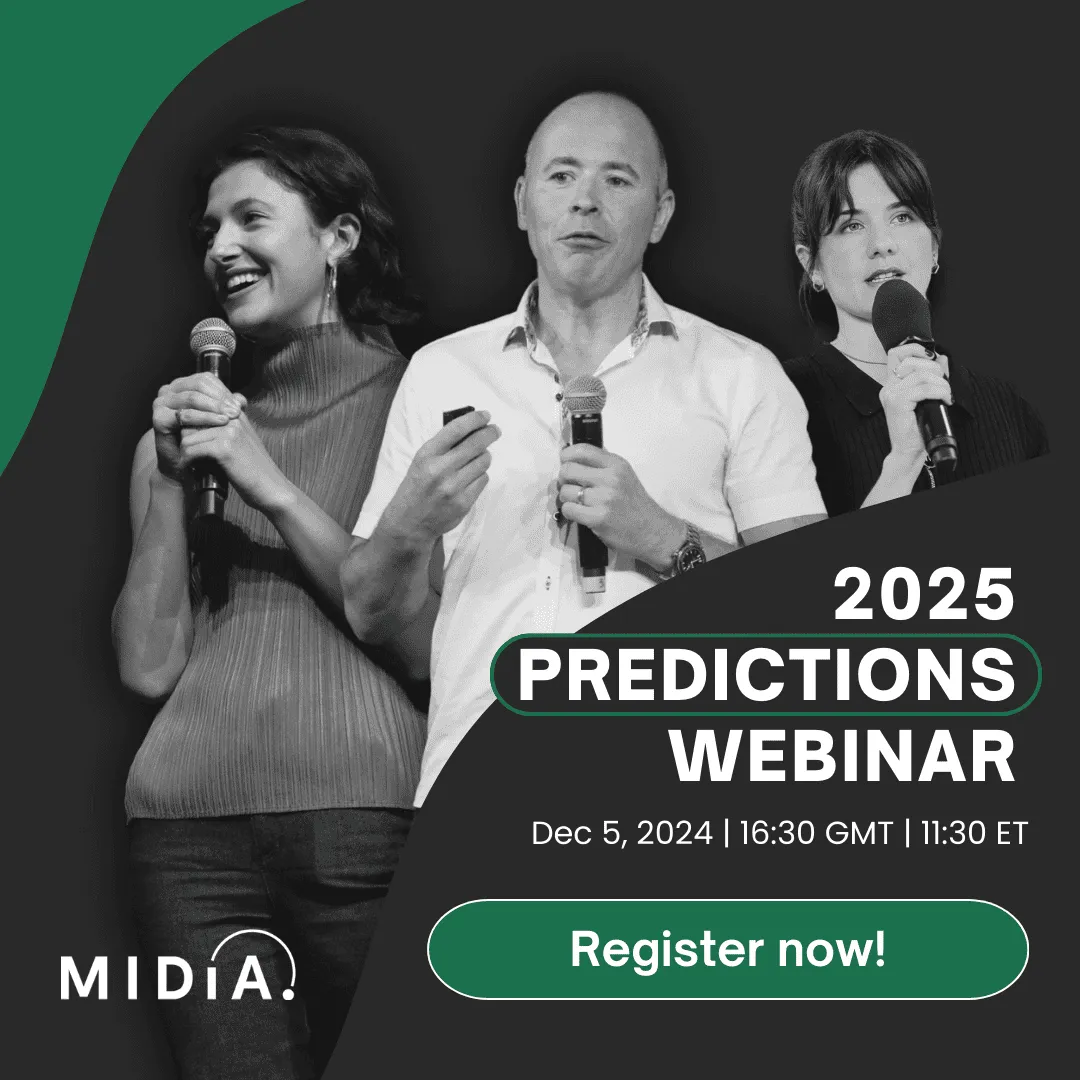 Forecasting music industry trends and hearing expert insights at the 2025 Predictions Webinar hosted by Hypebot. Join industr