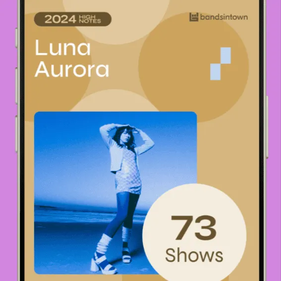 Bandsintown High Notes 2024