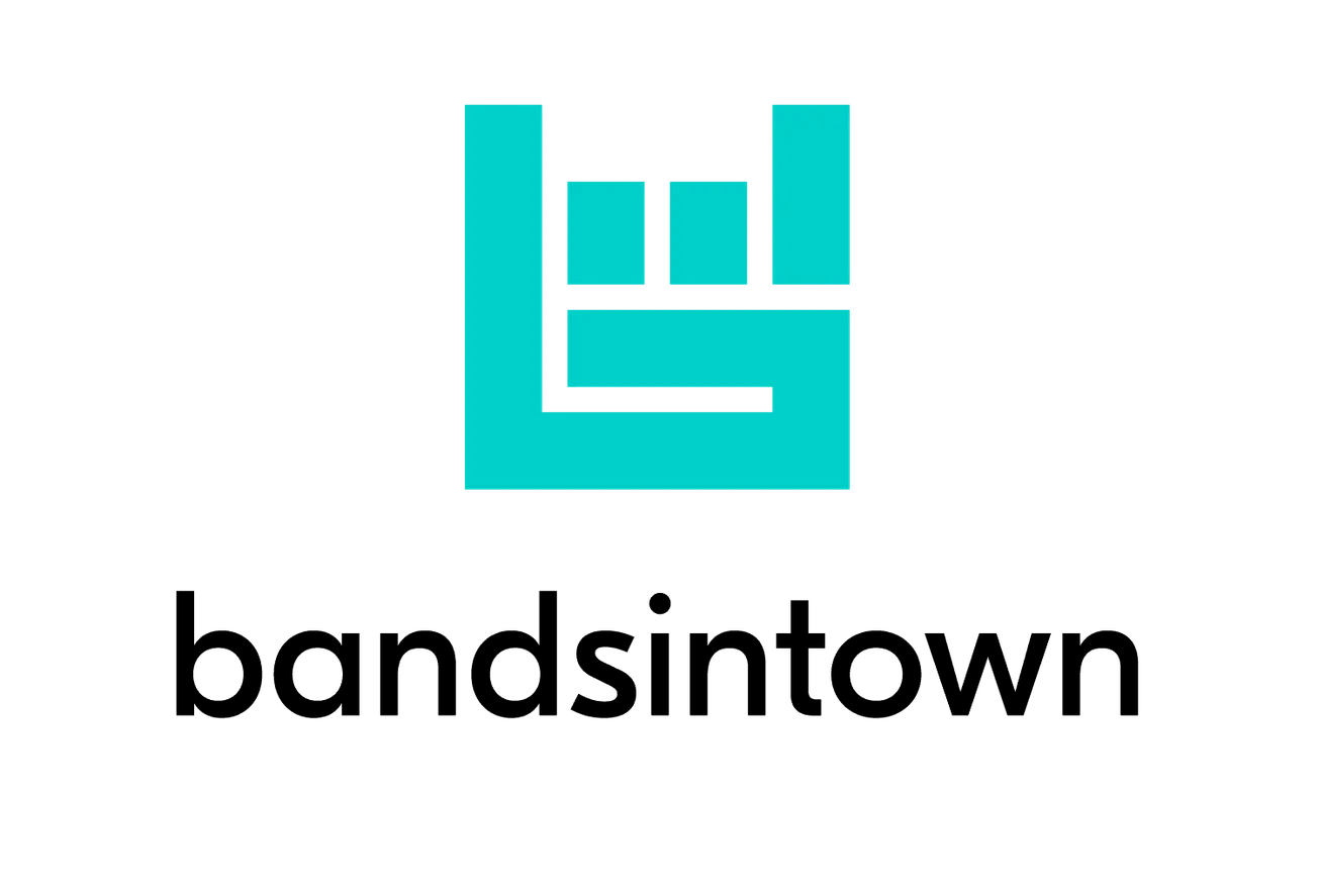 Innovative digital media logo featuring a stylized turquoise face and bar chart elements representing music industry insights