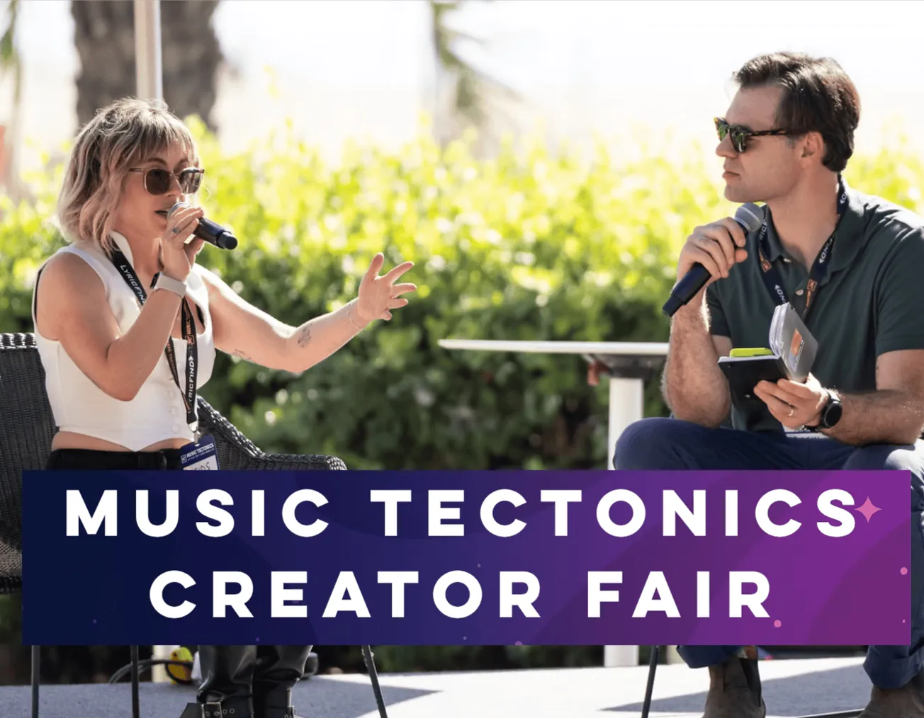 music tectonics creator fair