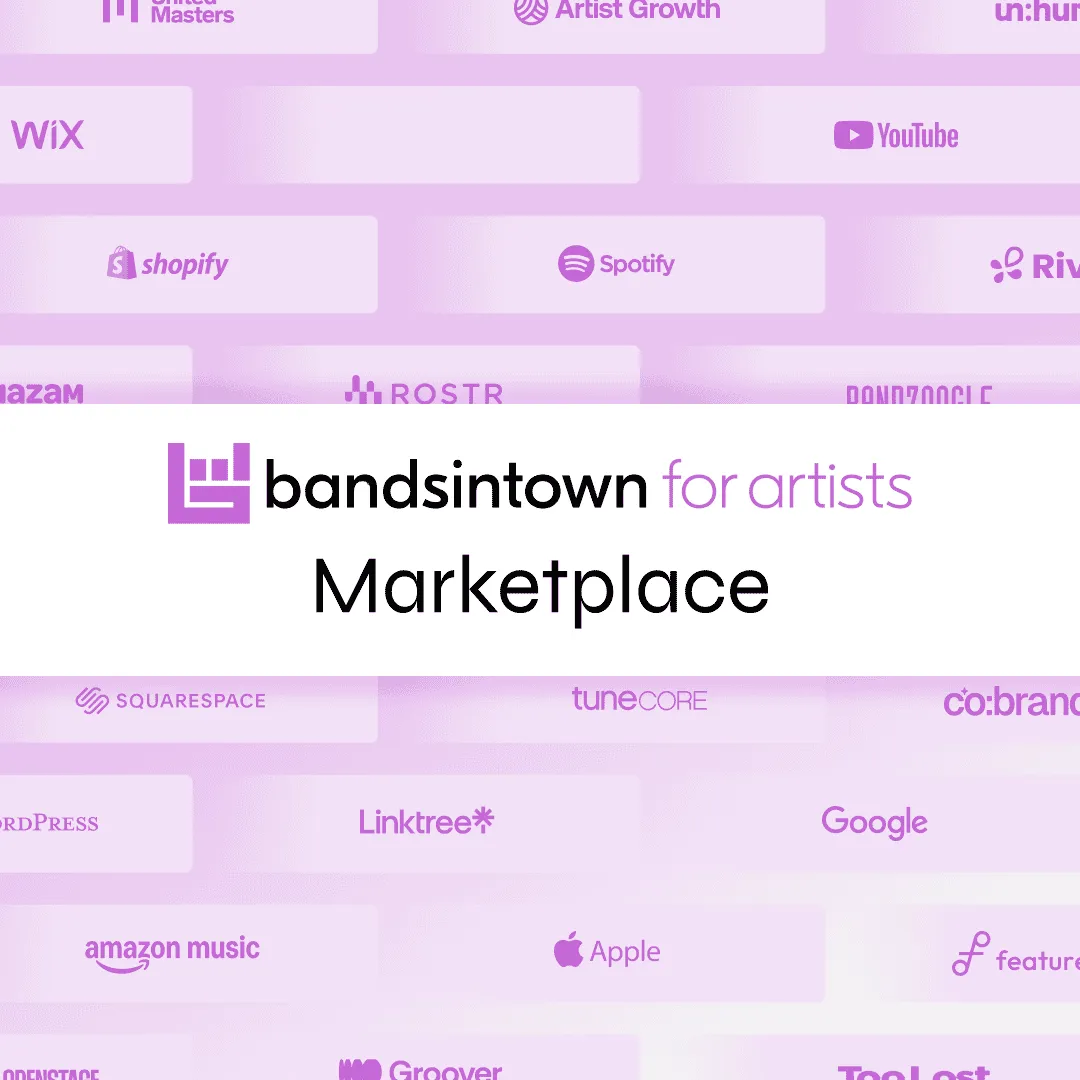 Bandsintown For Artists Marketplace