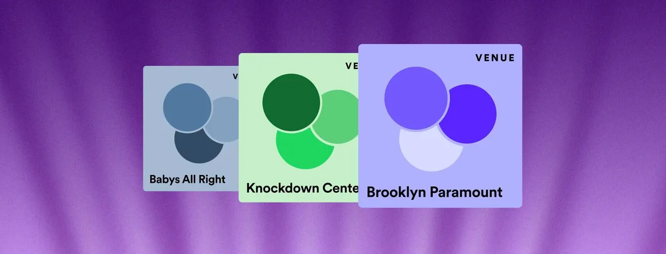 Spotify adds venue search and follow