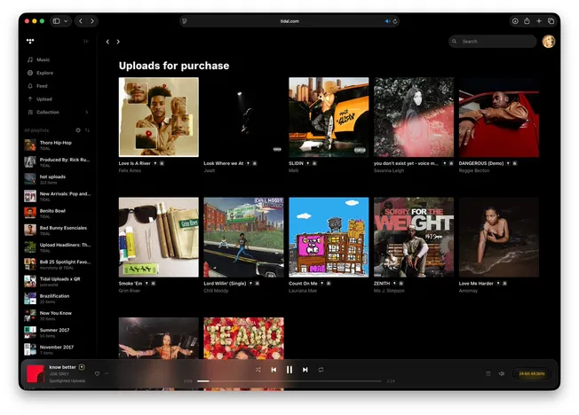 TIDAL adds Direct-to-Fan Album Download Sales