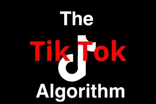 TikTok algorithm graphic, highlighting social media marketing insights for content creators and digital marketers.